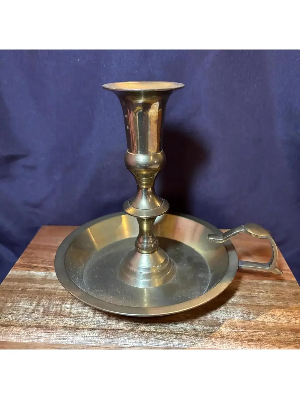Brass Bedchamber Candlestick - Wee Willy Winkie